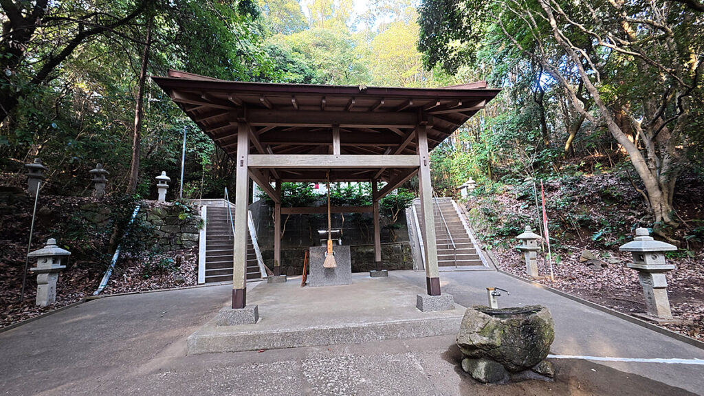 小戸大神宮の手水舎